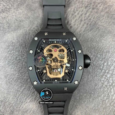 NEW 2020 / JB FACTORY BEST 1:1 / RICHARD MILLER RM 52-01 TOURBILLION LIMITED TITANIUM CERAMIC