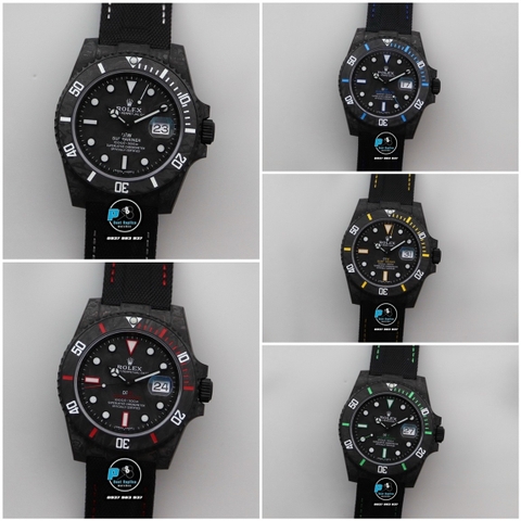 NEW 2023 / VS FACTORY 1:1 / ROLEX DIW SUBMARINE CARBON FIBER LIMITED 40MM CAL.3135