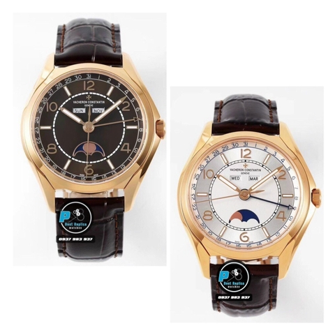 NEW 2022 / ZF FACTORY BEST 1:1 / VACHERON CONSTANTIN FIFTYSIX COMPLETE CALENDAR 4000E
