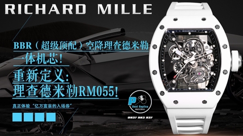 NEW 2022 / BBR FACTORY BEST 1:1 / RICHARD MILLER RM 055 CERAMIC RMUL2