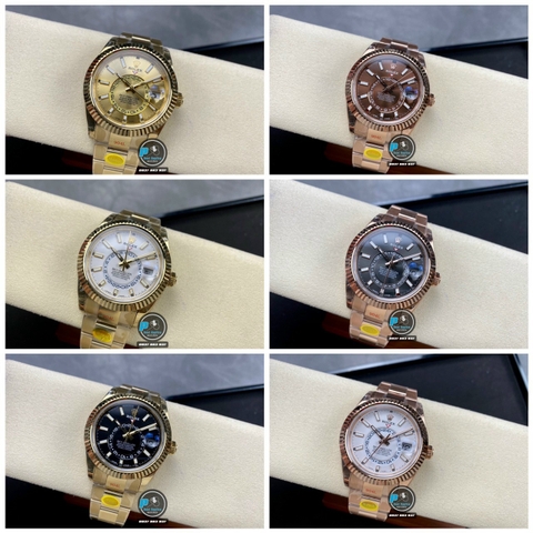 NEW 2023 / NOOB FACTORY BEST 1:1 / ROLEX SKY DWELLER 42MM CAL.9001 VER.2