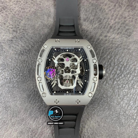 NEW 2020 / JB FACTORY BEST 1:1 / RICHARD MILLER RM 52-01 TOURBILLION LIMITED TITANIUM CERAMIC