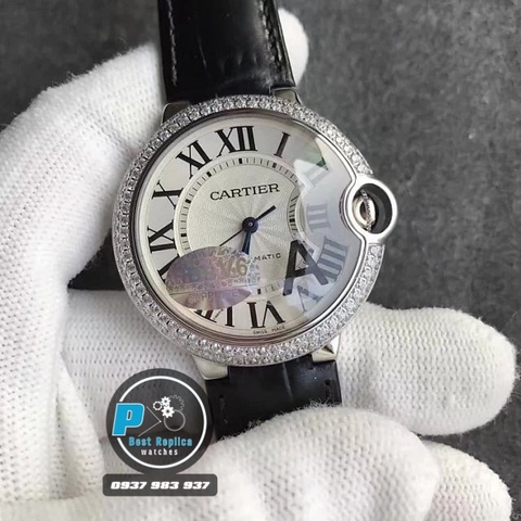 V6 FACTORY BEST 1:1 / CARTIER BALLOON BLEU 33MM