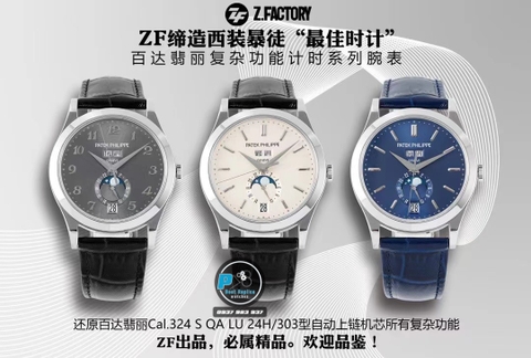 NEW 2021 / ZF FACTORY BEST 1:1 / PATEK PHILIPPE CALATRAVA 5396 CAL.324SC