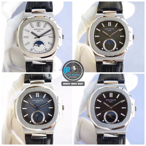 PD FACTORY BEST 1:1 / PATEK PHILIPPE NAUTILUS MOONPHASE 40