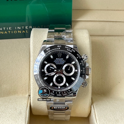 NEW 2022 / BETTER (3K) FACTORY BEST 1:1 / ROLEX DAYTONA OYSTER STEEL 116500 40 x 12,2MM CAL.4130