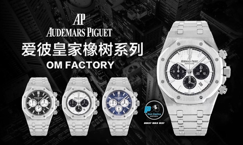 NEW 2021 / OM FACTORY BEST 1:1 / AP ROYAL OAK CHRONOGRAPH 26331