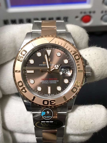 NEW 2022 / CLEAN FACTORY 1:1 / ROLEX YACHT MASTER 126621 STEEL 904L EVEROSE GOLD CAL.3235