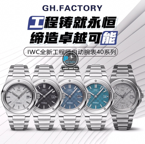 NEW 2023 / GH FACTORY BEST 1:1 / IWC INGENIEUR 40MM