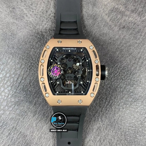 NEW 2020 / JB FACTORY BEST 1:1 / RICHARD MILLER RM 52-01 TOURBILLION LIMITED TITANIUM CERAMIC