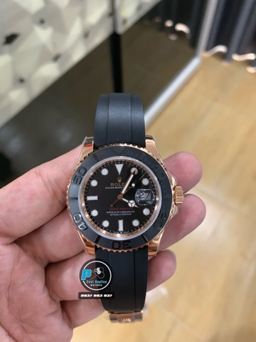 NEW 2020 / N FACTORY BEST 1:1 / ROLEX YACHT MASTER 40 116655 EVEROSE GOLD VER.9