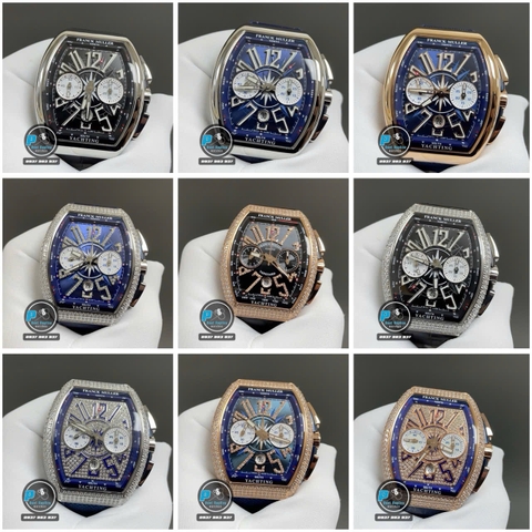 NEW 2025 / ABF FACTORY BEST 1:1 / FRANK MULLER VANGUARD V45 CHRONOGRAH