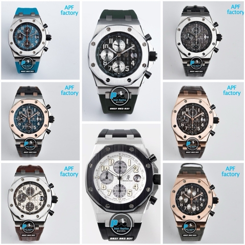 NEW 2024 / APF FACTORY BEST 1:1 / AP ROYAL OAK OFFSHORE CHRONOGRAPH 42MM CAL.3126