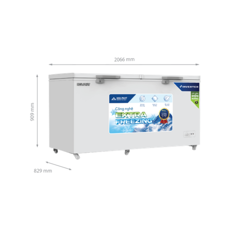 Tủ đông dung tích lớn Hòa Phát Inverter HPF AD8544