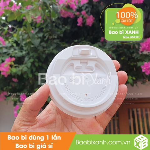 Nắp nóng trắng 80 có khóa
