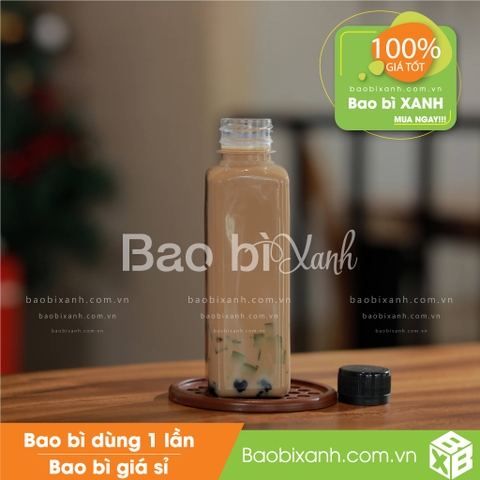 Chai nhựa vuông 250ml