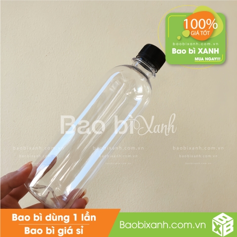 Chai nhựa 450ml tròn