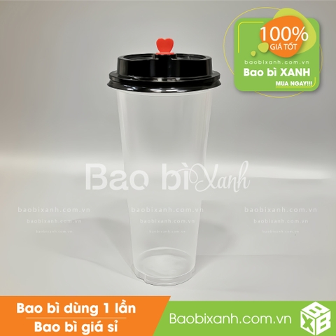 Ly tim mờ 700ml