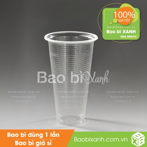 Ly nhựa sọc 700ml (Loại thiếu)