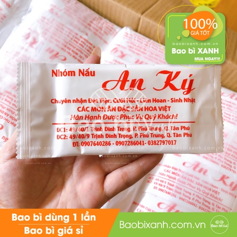 Khăn lạnh nhà hàng tiệc cưới An Ký