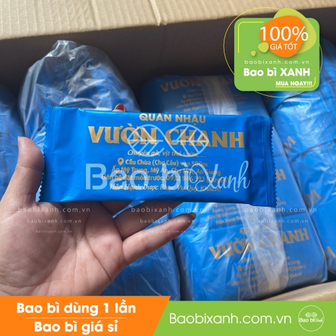 Khăn lạnh quán nhậu Vườn Chanh