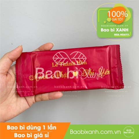 Khăn lạnh tiệc cưới Minh Nhật & Phi yến