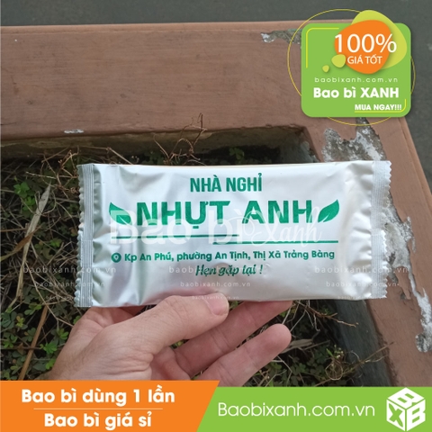 Khăn lạnh nhà nghỉ Nhựt Anh