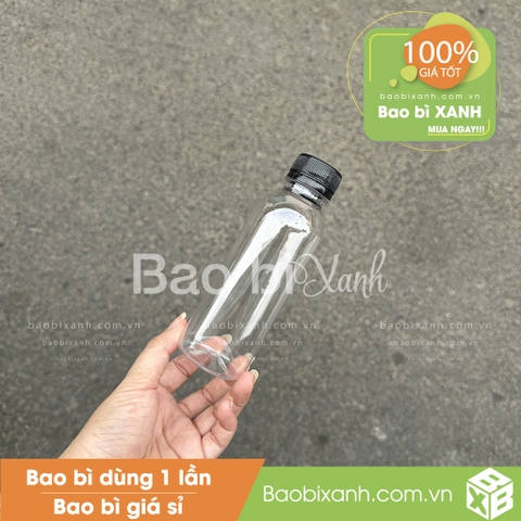 Chai nhựa 200ml tròn