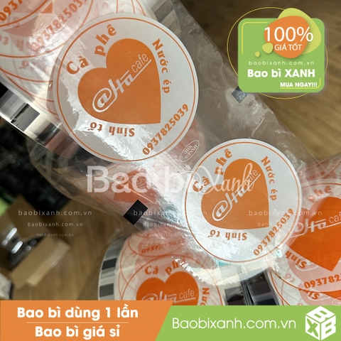 Cuộn màng ép Hà sinh tố & cà phê
