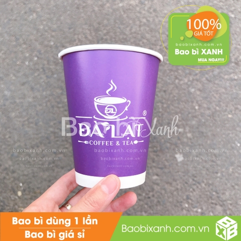 Ly giấy Đà Lạt Coffee & Tea Mẫu Mới