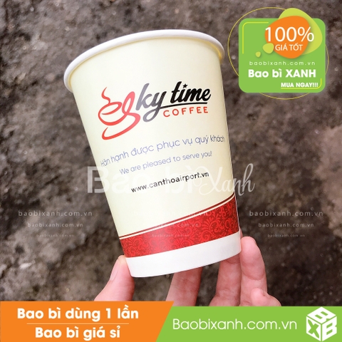 Ly giấy Skytime Coffee Sân Bay Cần Thơ