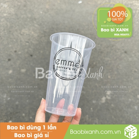 Ly nhựa Emma Coffee & Tea