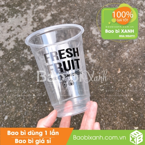 Ly nhựa Fresh Fruit Juice & Smoothies