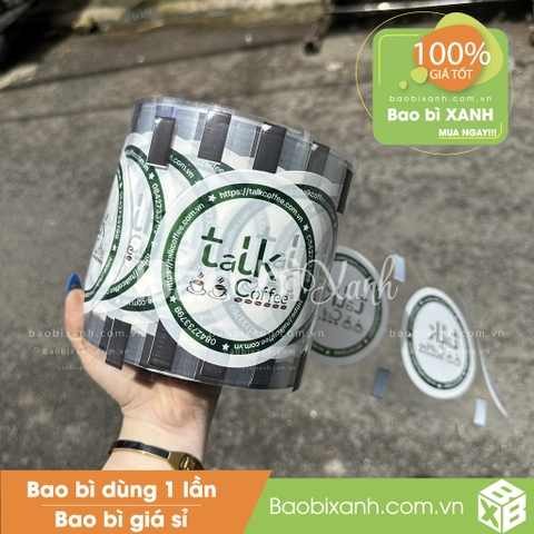 Cuộn màng ép Talk Coffee