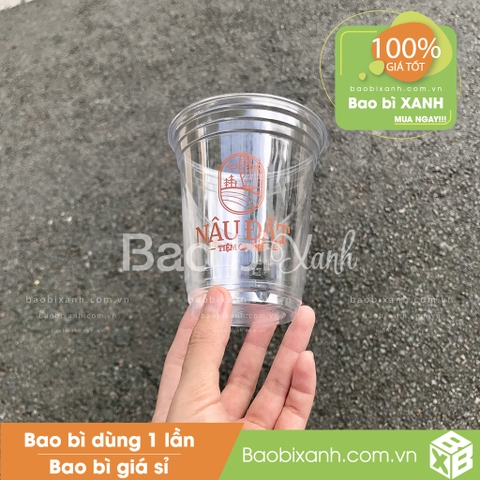 Ly nhựa Tiệm cà phê Nâu Đất