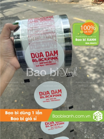 Cuộn màng ép dừa dầm Blackpink
