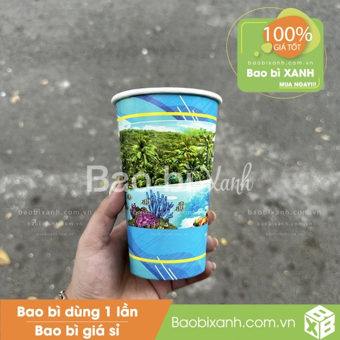 Ly giấy Vịnh San Hô (mẫu mới)