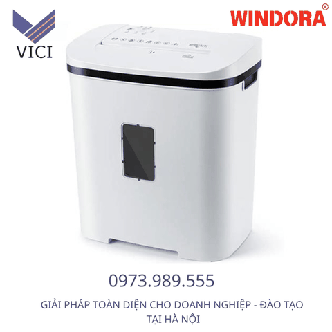 Máy hủy tài liệu Windora S12 nhỏ gọn dành cho văn phòng