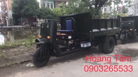 Xe công nông ba bánh máy dầu