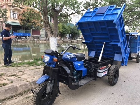 Xe ba bánh máy dầu kubota Nhật