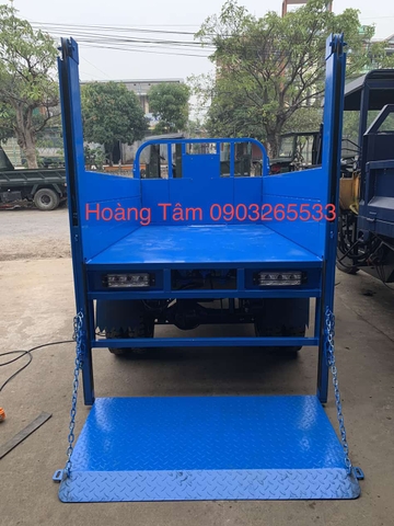 Bán Xe Ba Gác Bửng Nâng Tự Động - Xe Ba Gác - Xe Ba Bánh Hoàng Tâm