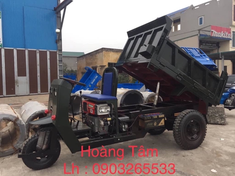 Xe ba bánh máy dầu