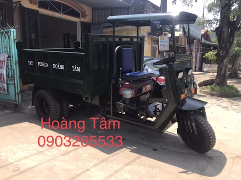 Xe máy dầu bánh kép