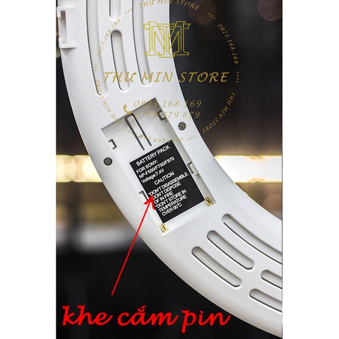 Đèn RingLight SM1888i- size 45cm, có khe pin, màn hình hiển thị độ sáng( Không kèm Pin)