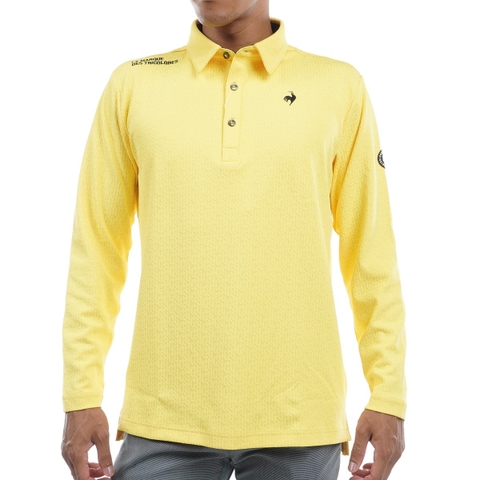 Áo Polo dài tay le coq golf Nam - QGMWJB05V-YL00