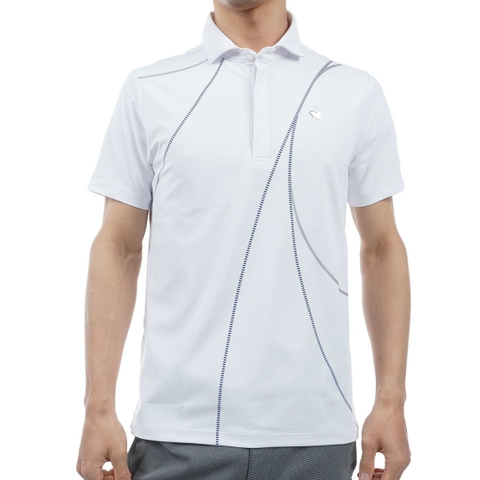 Áo Polo le coq golf Nam - QGMXJA31V-WH00