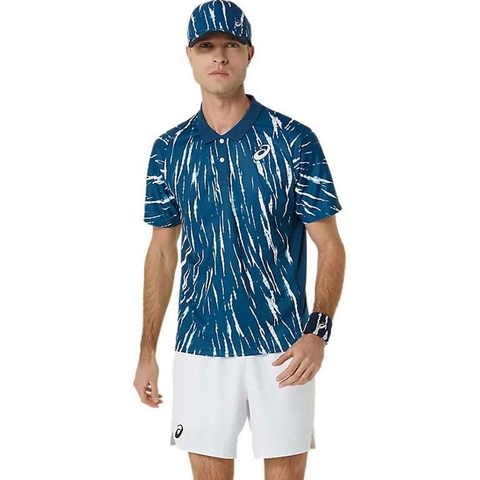 Áo Polo tennis/pickleball ASICS Nam MEN GAME POLO-SHIRT 2041A303.412