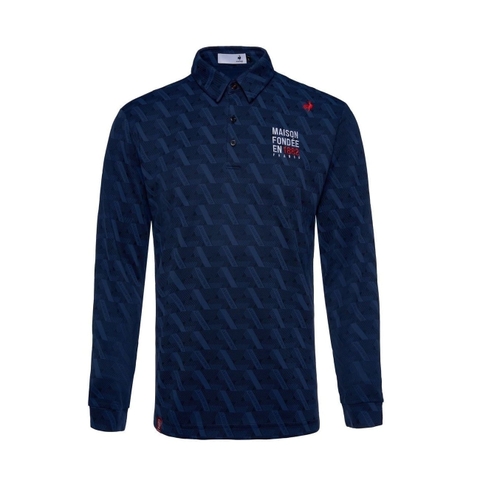 Áo Polo dài tay le coq golf Nam LG6FLS03MV-NV00
