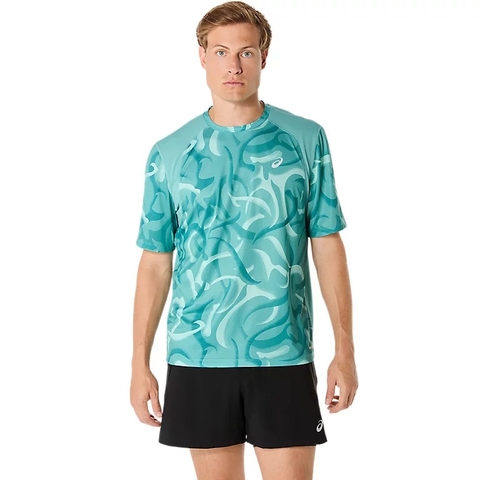 Áo T-shirt chạy bộ ASICS ROAD LITE-SHOW SS TOP Nam - 2011D095.300