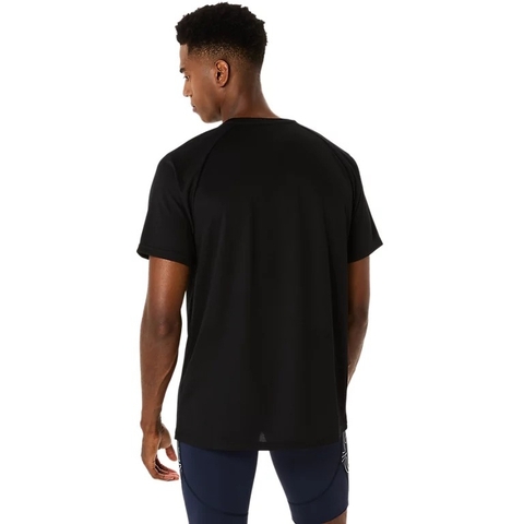 Áo T-shirt chạy bộ ASICS TRACK GRAPHIC SHORT SLEEVE TOP Nam - 2091A747.001